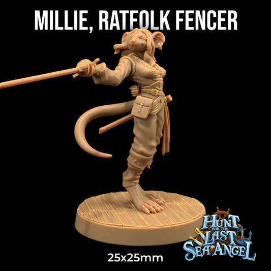 Millie, Ratfolk Fencer