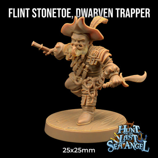 Flint Stonetoe, Dwarven Trapper